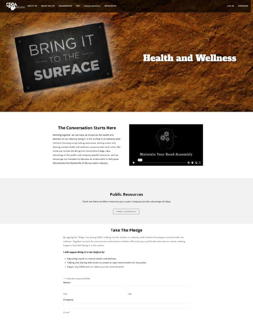 CDDA- Health and Wellness