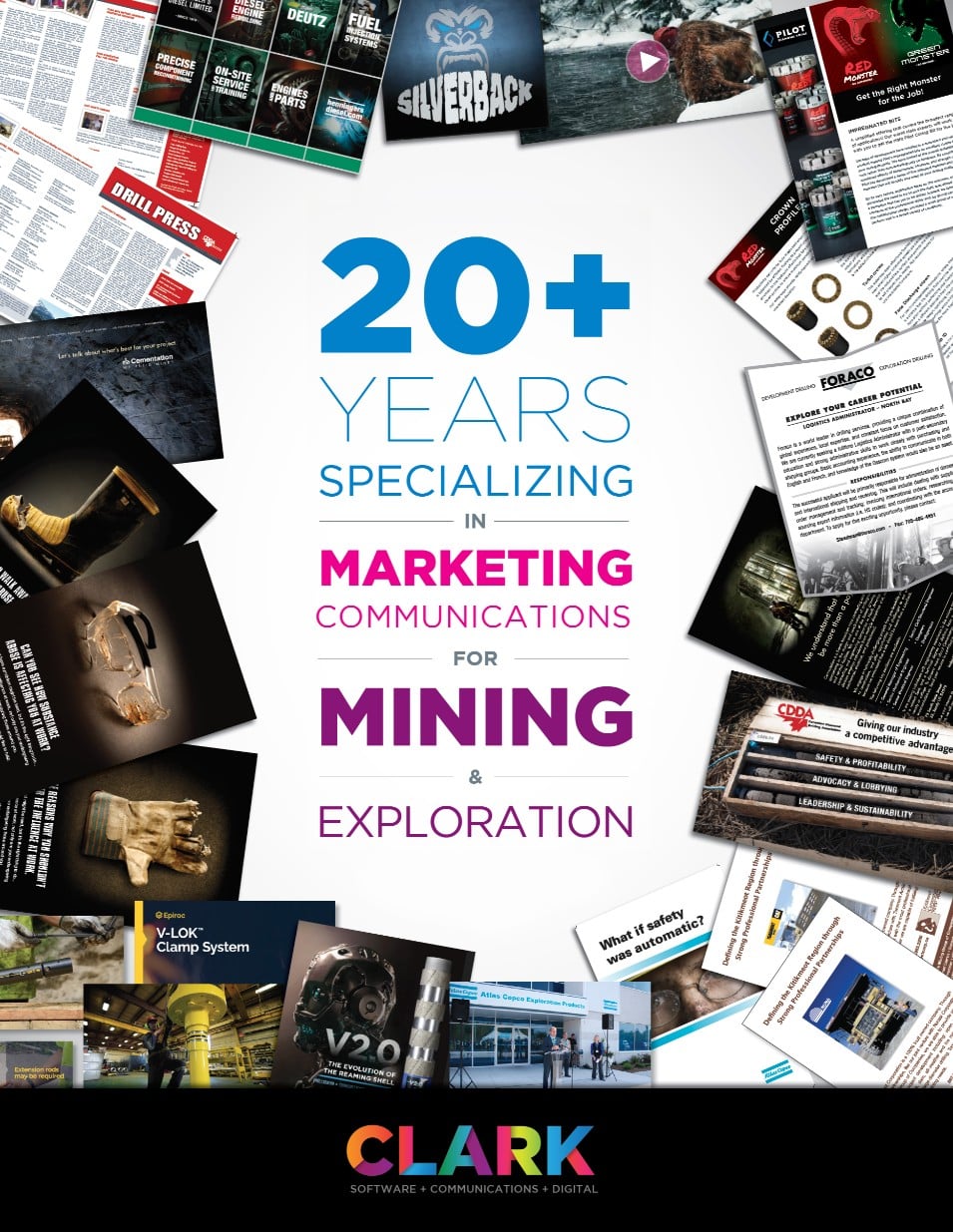 Clark Marketing Communications - Over 20 Years of Mining and Industrial Marketing Experience in Northern Ontario Canada