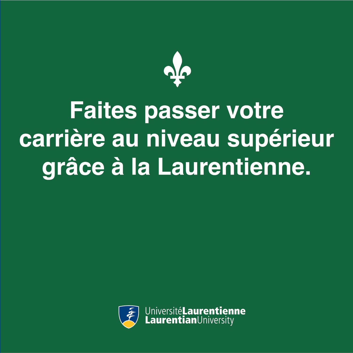 Laurentian University Recruitment - Social Ads example