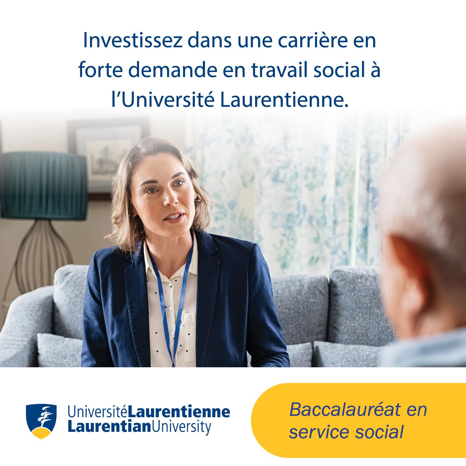 Laurentian University Recruitment - Social Ads example